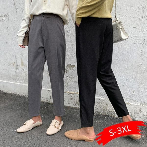 The Best Spring And Autumn Harem Pants Female Nine Points Loose Casual Pants Online - Takalr