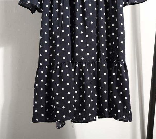 The Best Summer Autumn Chiffon Print Dress floral Long Bowknot Dresses Online - Source Silk