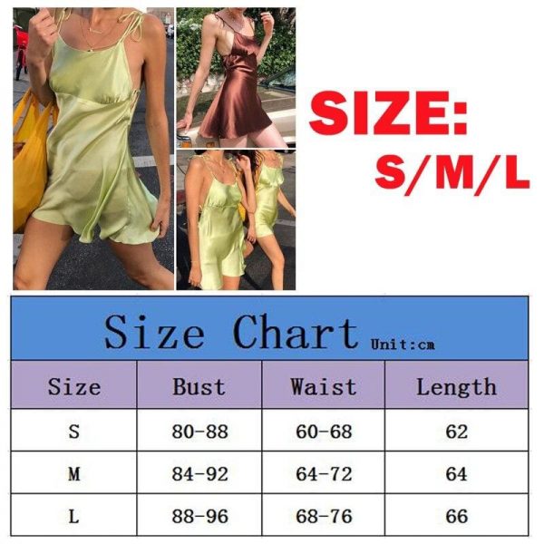 The Best Summer Fashion Women's Bandage Bodycon Sleeveless Backless Sleepwear Party Club Slim Mini Dress Nightwear Online - Takalr