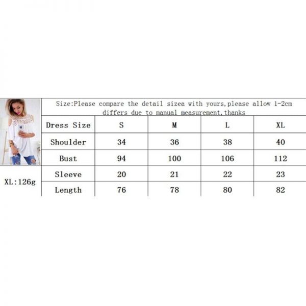 The Best Summer Ladies Mesh Openwork Short Sleeve Tops Shirt Women Casual Loose Ruffled Off-Shoulder Blouse Shirt Online - Takalr