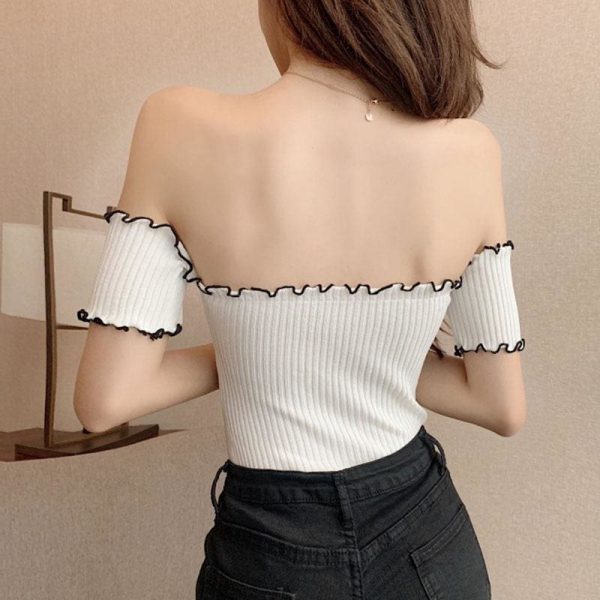 The Best Summer Off Shoulder T-shirts Top Online - Takalr