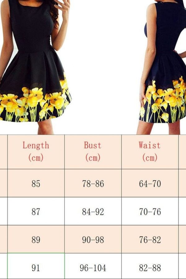 The Best Summer Women Casual Strappy Dress New Fashion Boho Floral Sundress Ladies High Waist Beach Holiday Sundress Lady Clothing Online - Takalr