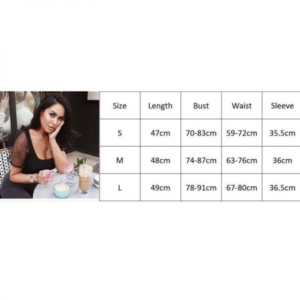 The Best Summer Women Puff Short Sleeve Top Bandage OL T Shirt Femme Ladies Dames Tee Evening Party Club Streetwear Dames tshirt Online - Takalr