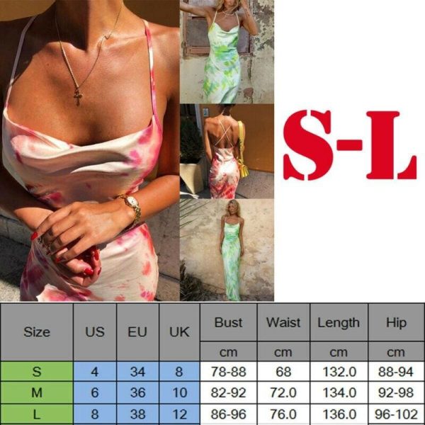 The Best Summer Women's Sleeveless Bodycon Bandage Long Dress Ladies Backless Loose Club Evening Party Dress Online - Takalr