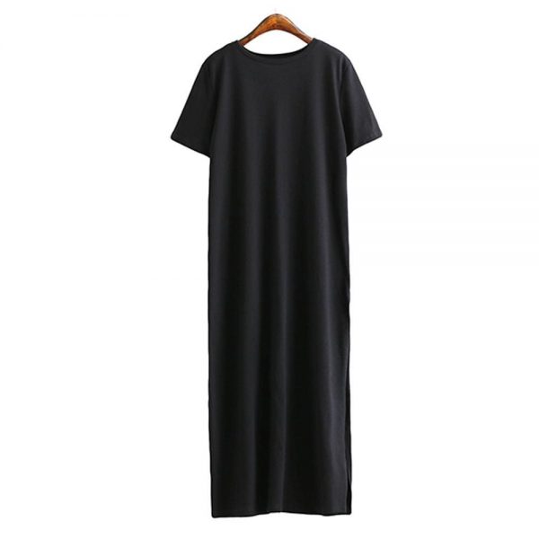 The Best T Shirt Dress Women Casual Boho Vintage Bandage Wrap Long Dresses Online - Source Silk