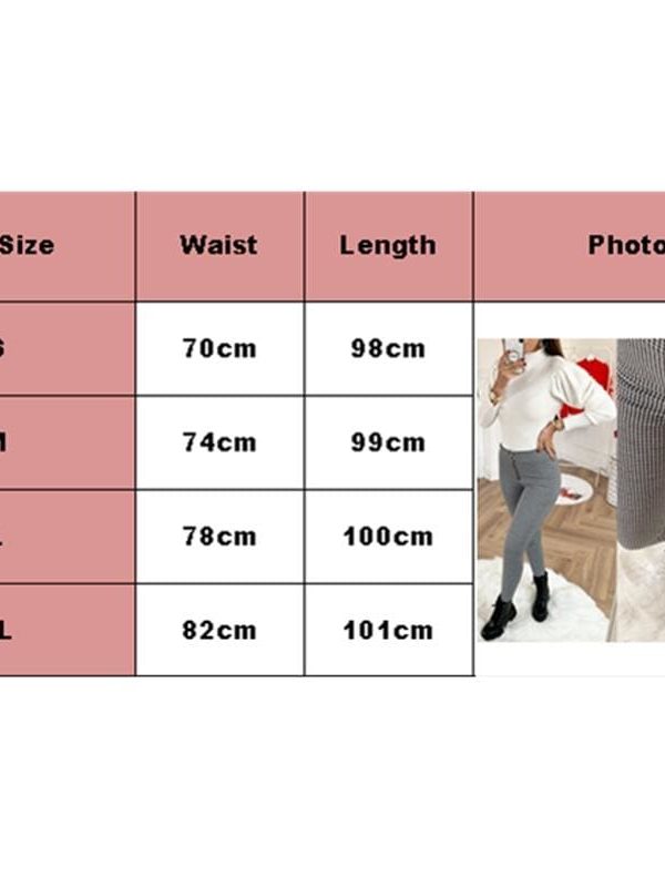 The Best Tartan Zipper Plaid High Waist Paper Bag Trousers Ladies Office OL Casual Slim Fit Pants Online - Takalr