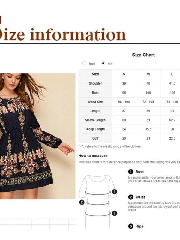 The Best Tunic Dress Lady Retro Indie Folk Element Dresses Casual Short Mini Dress Online - Takalr