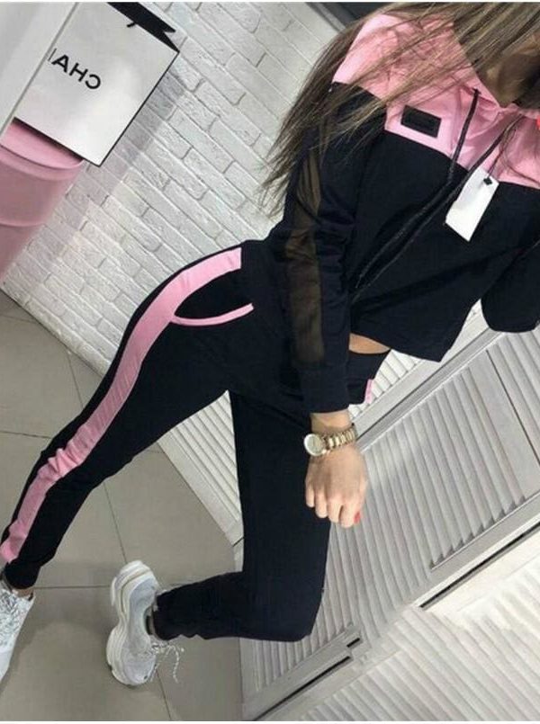 The Best Two Piece Set Hoodies Suit Women Tracksuit Autumn Winter Long Sleeve Sweatshirt Top and Pants Suit Ladies Outfit Streetwear Online - Takalr