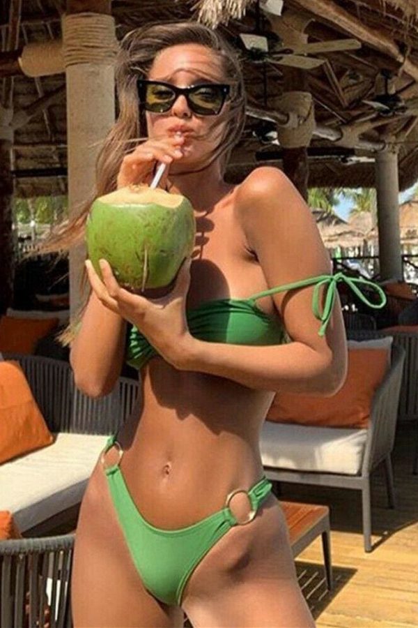 The Best Two-Pieces Sexy Bikinis Bikini Set Swimsuit Padded Women Strappy Bra Thong Bathing Suit Swimwear Beachwear Online - Takalr