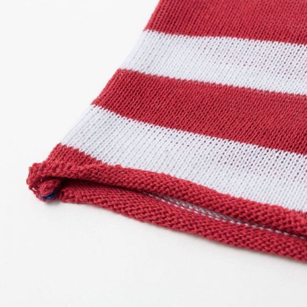 The Best USA flag stripe women camisole Halter Knitted Streetwear Tops Online - Takalr