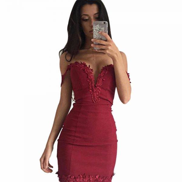 The Best Vrouwen Zomer Jurk Sweetheart Hals Lace Slim  Vrouw Mini Jurk Online - Source Silk