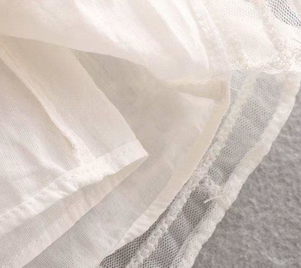 The Best White Dress Lace Condole Belt Party Embroidery Summer Mini Women Dress Online - Takalr