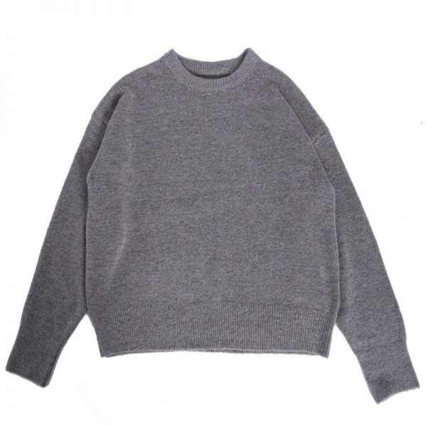 The Best winter new loose cashmere blend sweater for women casual modis Online - Source Silk