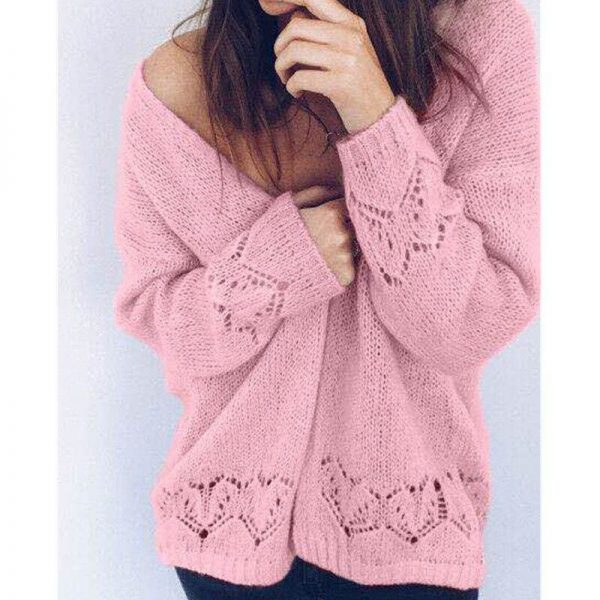 The Best Women Autumn Crochet Hollow Out Cardigan Femme Knitted Sweater Tops Knitwear Coat Outwear Fashion Streetwear Online - Takalr