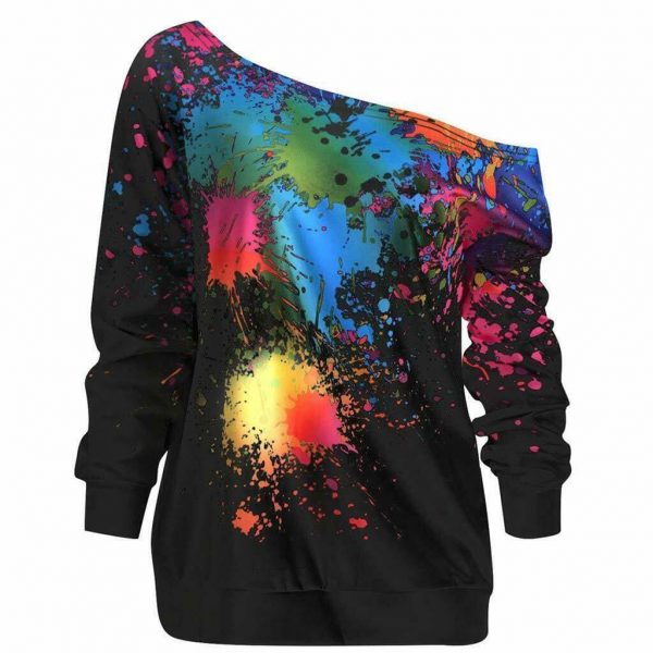 The Best Women Autumn Long Sleeve Hoodie Sweatshirt Pullover Casual Blouse Loose Baggy Jumper Shirt Top Sweatshirt Streetwear Online - Takalr