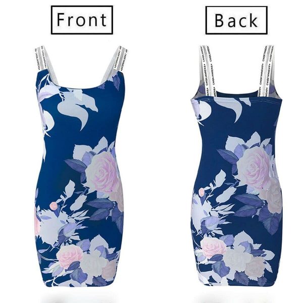 The Best Women Bandage Bodycon Dress Ladies Casual Sleeveless Slim Fit Summer Party Clubwear Mini Dress Sundress Online - Takalr