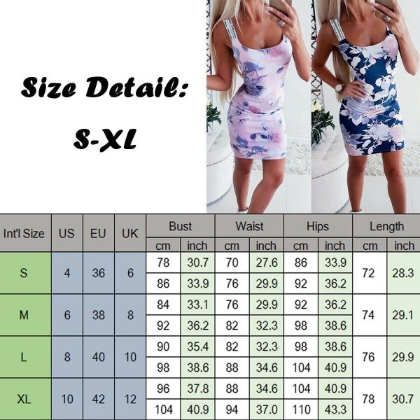 The Best Women Bandage Bodycon Dress Ladies Casual Sleeveless Slim Fit Summer Party Clubwear Mini Dress Sundress Online - Takalr