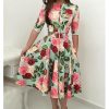 The Best Women Bandage Bodycon Long Sleeve Short Mini Floral Party Casual Dress Ladies Floral Chic Summer Dresses Female Online - Takalr