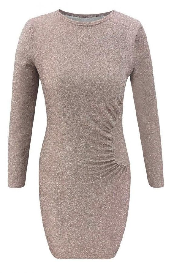 The Best Women Bandage Bodycon Slim Mini Dress Fashion Ladies Casual Long Sleeve Evening Party Clubwear Formal Dress Online - Takalr