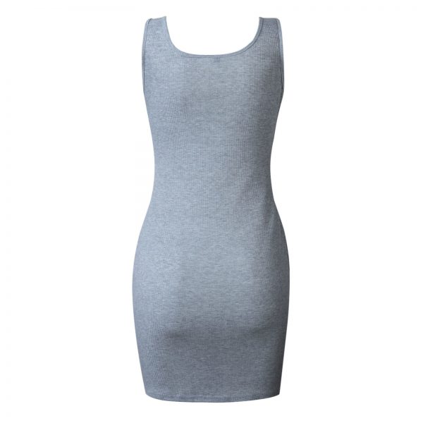 The Best Women Bandage Sexy Mini Dress Bodycon Sleeveless Casual Sundress Online - Takalr