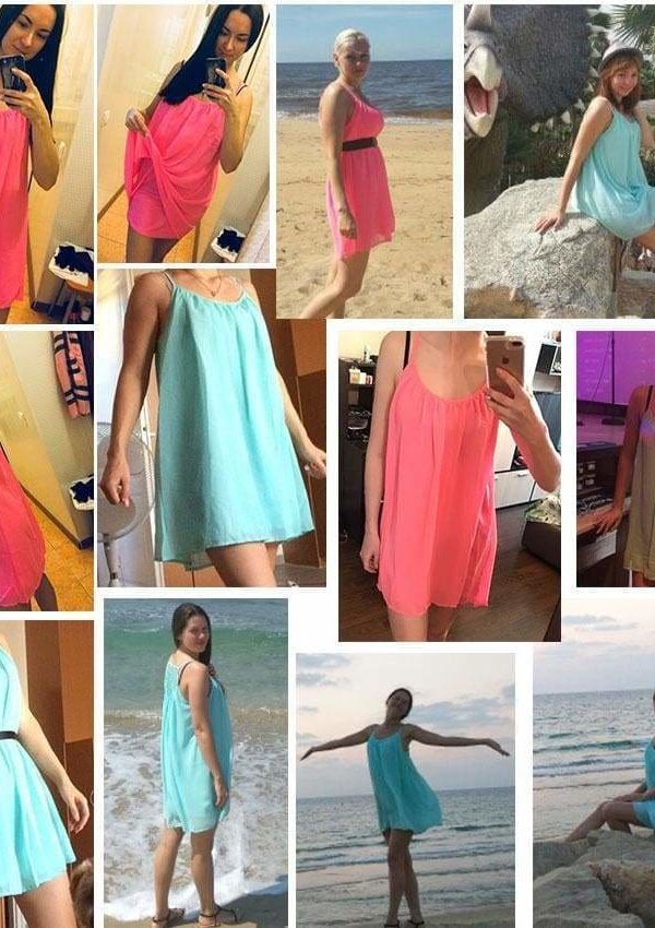 The Best Women Beach Dress Fluorescence Chiffon Voile Women Dresses Plus Size Online - Source Silk