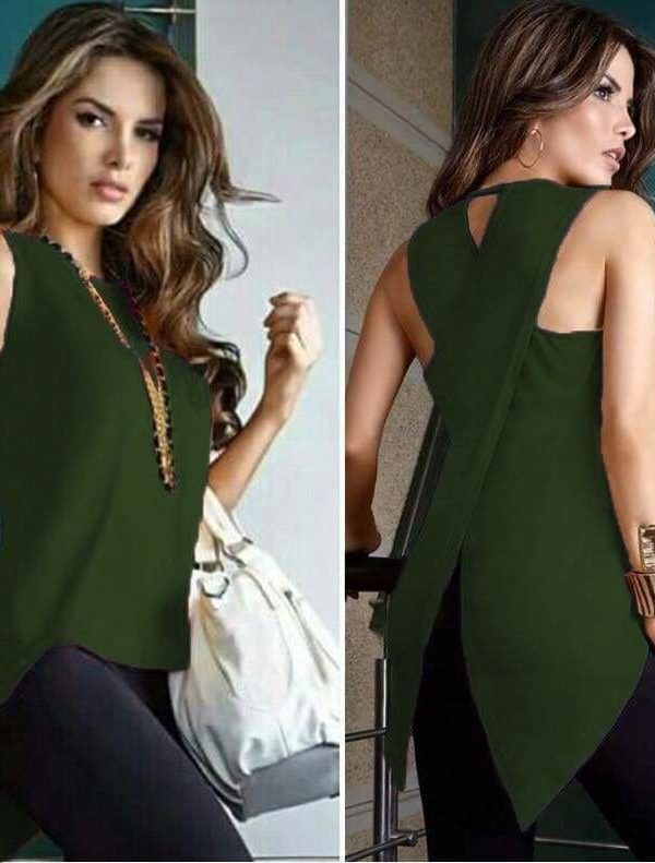 The Best Women Blouse Shirt Sleeveless Tops Tee Vintage Clothing Plus Size Online - Takalr