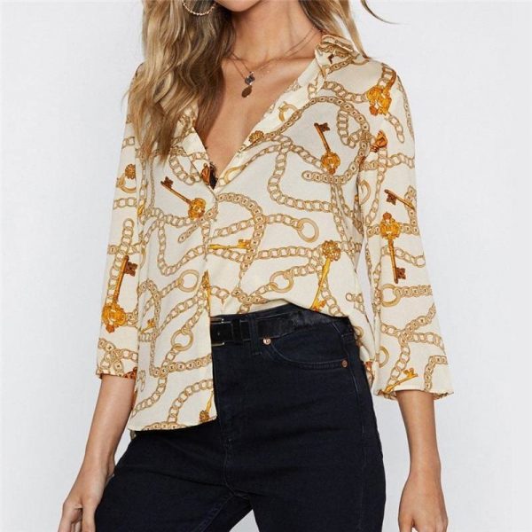 The Best Women Blouses Summer Chiffon Blouse Office Casual Tops Online - Takalr