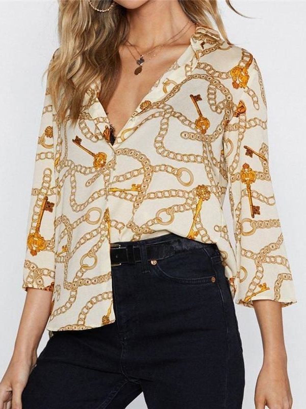 The Best Women Blouses Summer Chiffon Blouse Office Casual Tops Online - Takalr