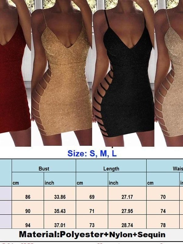 The Best Women Bodycon Dress Sleeveless V Neck Spaghetti Strap Stretchy Package Hip Short Mini Dress Womens Club Dress Vestido Online - Takalr