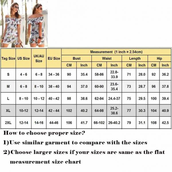 The Best Women Boho Off Shoulder Outfits Fashion Flower Sleeveless Pants Summer Holiday Casual Short Jumpsuit Rompers Trouser Online - Takalr