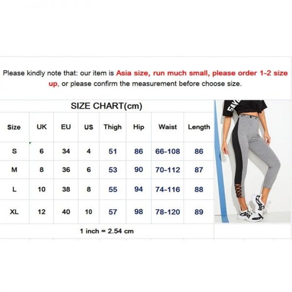 The Best Women Casual Fitness Leggings Running Gym Sport High Waist Jogging Stretch Slim Pants Trousers Workout Wear Online - Takalr