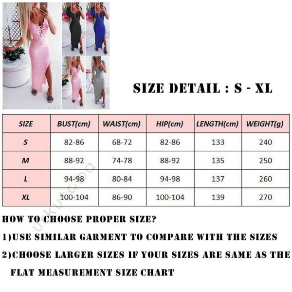 The Best Women Casual Scoop Neck Short Sleeve Bodycon Dress Ladies Summer Holiday Party Long Split Dress Sundress Online - Takalr