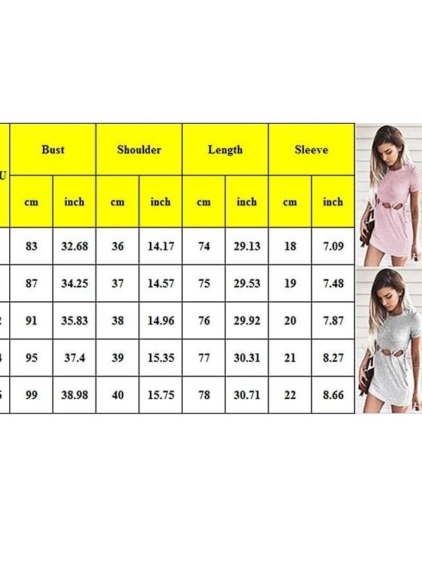 The Best Women Casual Solid Short Sleeve High Waist Dress 2019 Fashion Hollow Out Bodycon Dress Loose Summer Mini Dress Online - Takalr