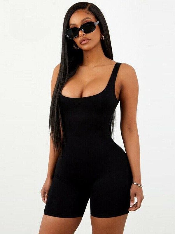 The Best Women Casual Summer Sport Running Playsuit Bodycon Party Jumpsuit Workout Romper Trousers Shorts Summer Clothing Online - Takalr