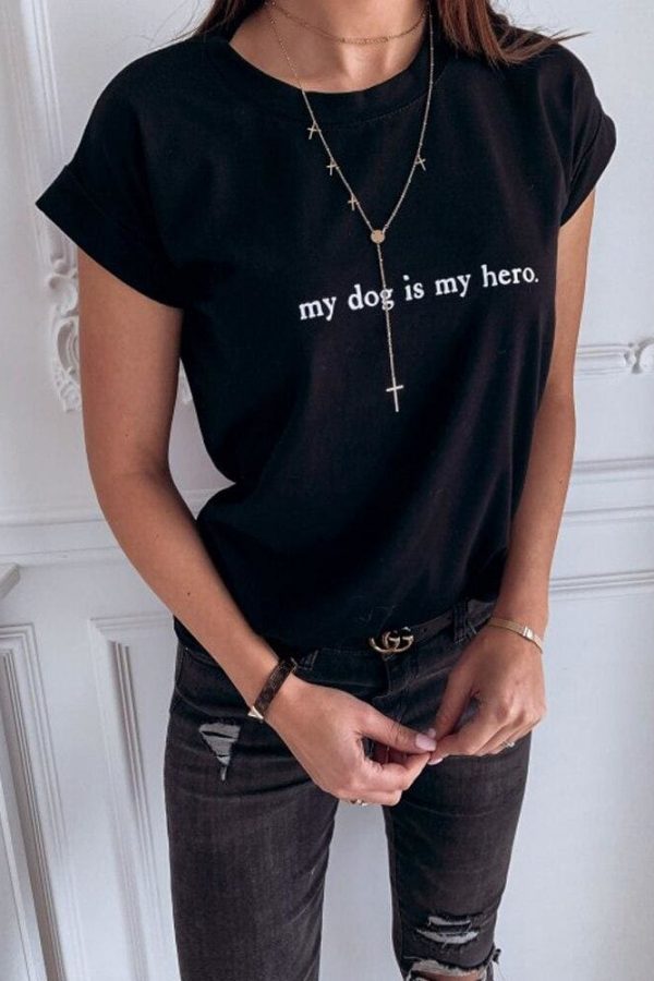 The Best Women Casual Summer Top Short Sleeve Plain Basic T shirt Ladies Cotton Tee shirt Femme Cute Tops Shirt Streetwear Online - Takalr