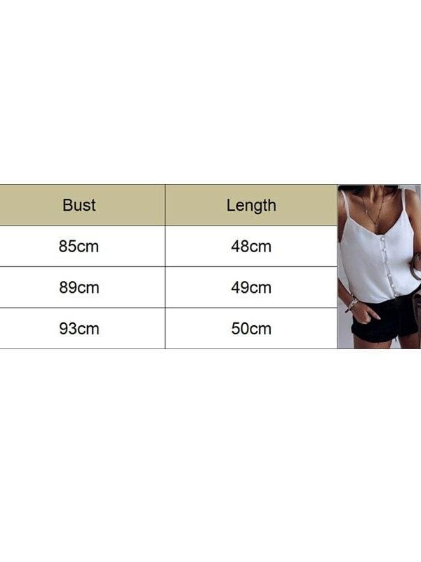 The Best Women Casual Summer Top Sleeveless Off Shoulder Vest Ladies Plain Tank V Neck Loose Tops Shirt Femme Clothes Online - Takalr