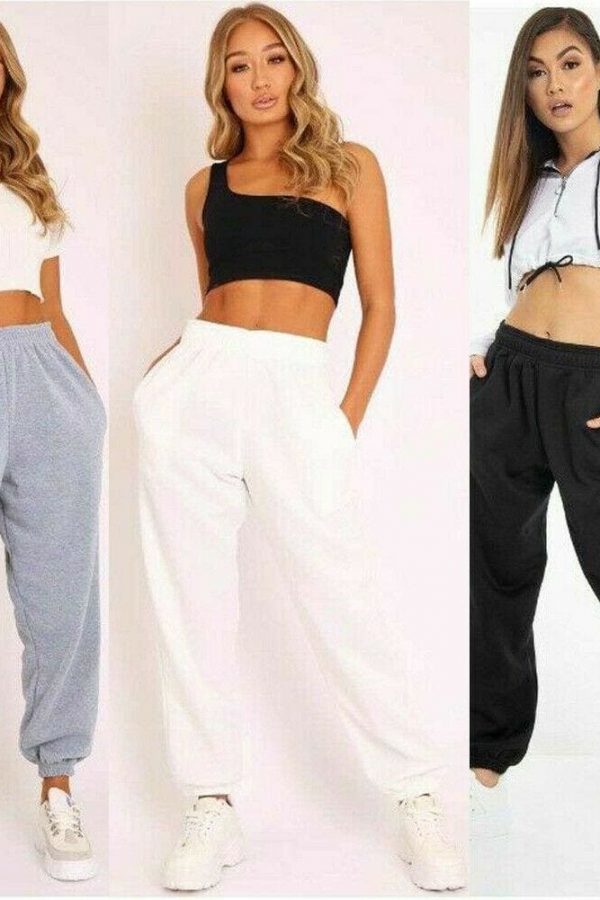 The Best Women Casual Sweatpants Jogger Dance Harem Long Pants Ladies Daily Sports Gym Baggy Trousers Online - Takalr