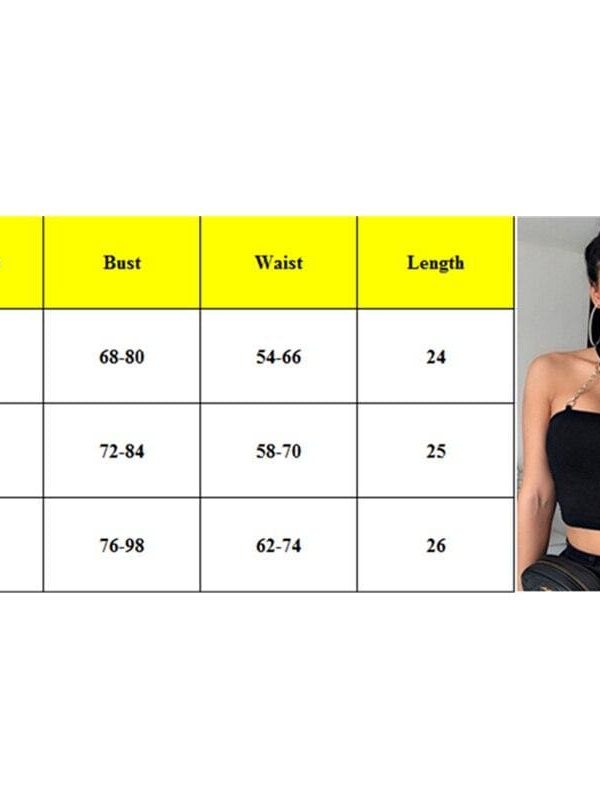 The Best Women Casual Tank Top Vest Blouse Ladies Sexy Chain Halter Sleeveless Summer Beach Crop Top Shirt Cami Top Online - Takalr