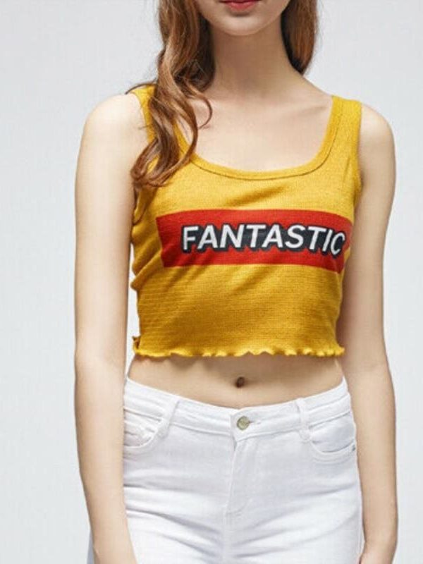 The Best Women Casual Tank Top Vest Blouse Lady Casual Sleeveless Summer Crop Top Shirt Cami Top Outwear Streetwear Online - Takalr