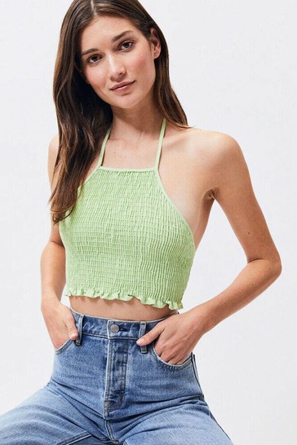 The Best Women Casual Tank Top Vest Blouse Sleeveless Summer Crop Top Shirt Cami Top Beachwear Bikini Tank Holiday Online - Takalr