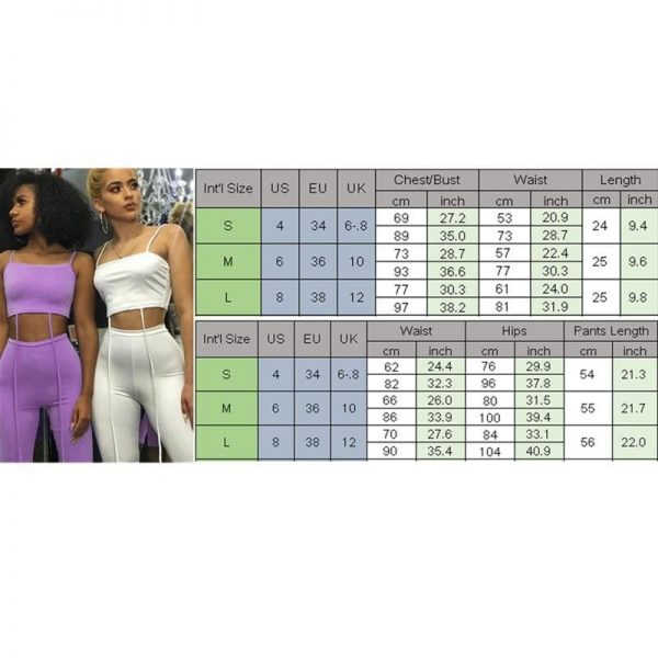 The Best Women Crop Tanks Tops Short Trousers Two-piece Set Skinny Casual Ladies Summer Fashion Beach Sport Suit Online - Takalr