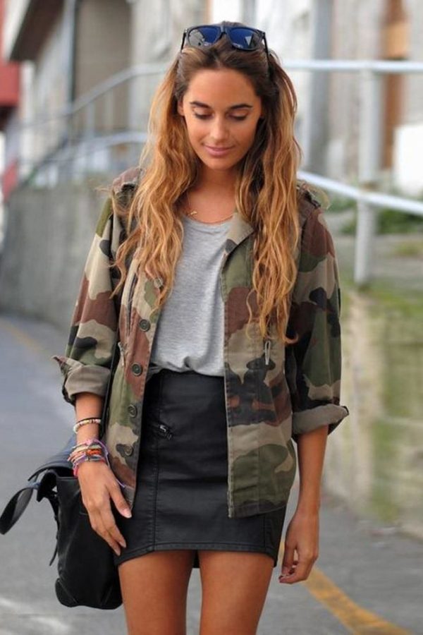 The Best Women Fashion Camouflage Jacket Coat Autumn Winter Casual Street jacket Online - Takalr