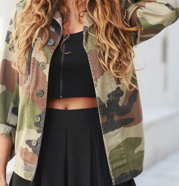 The Best Women Fashion Camouflage Jacket Coat Autumn Winter Casual Street jacket Online - Takalr