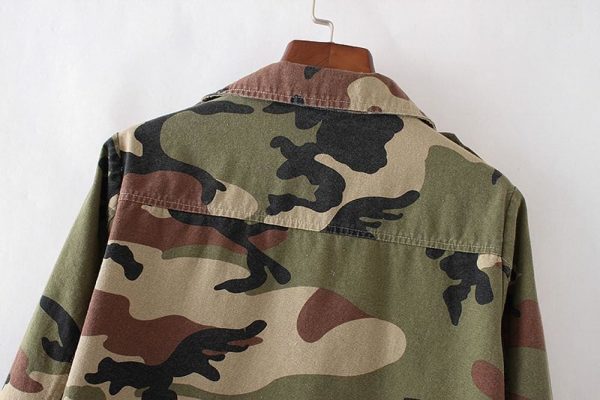 The Best Women Fashion Camouflage Jacket Coat Autumn Winter Casual Street jacket Online - Takalr