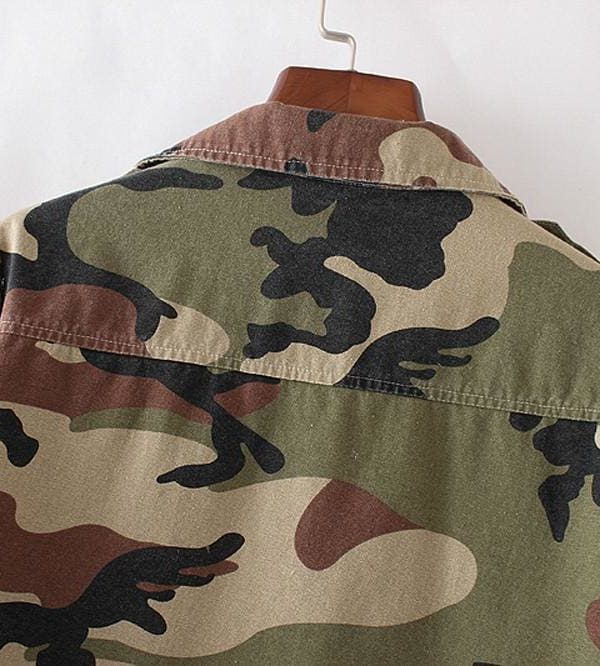 The Best Women Fashion Camouflage Jacket Coat Autumn Winter Casual Street jacket Online - Takalr