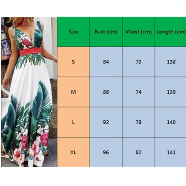 The Best Women Fashion Long Bridesmaid Boho Floral Dresses Fashion Elegant Ladies Deep V-Neck Summer Holiday Prom Sundress Online - Takalr