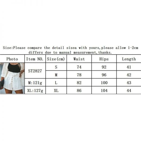 The Best Women High Waist Bowknot Tie Belt Shorts New Fashion Ladies Solid Casual Summer Beach Button Short Trousers Online - Takalr