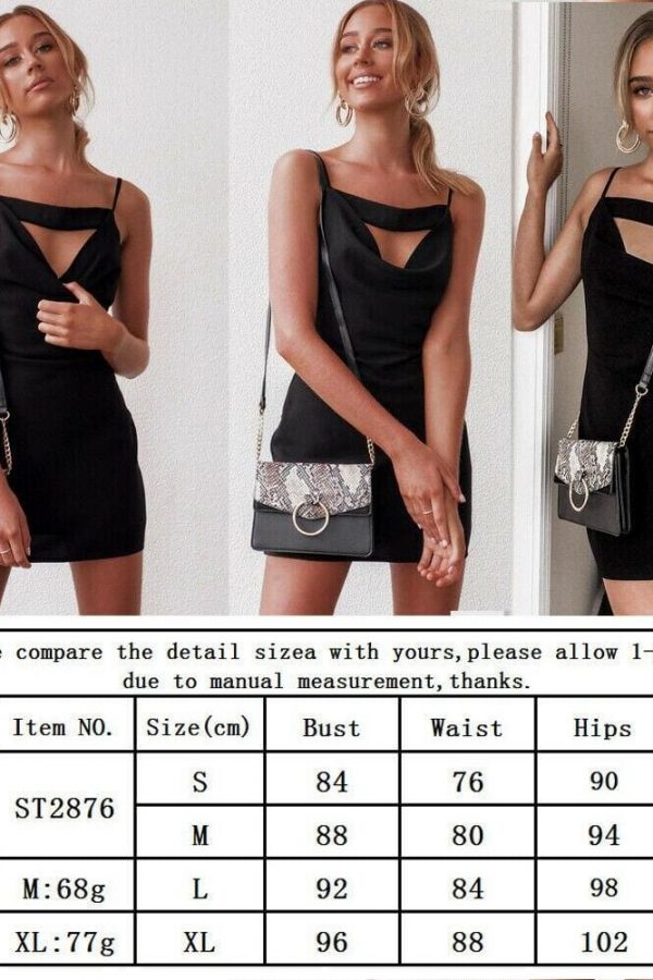 The Best Women Holiday Strappy Bodycon Sleeveless Slim Black Dress Ladies Summer Beach Party Mini Sundress New Online - Takalr