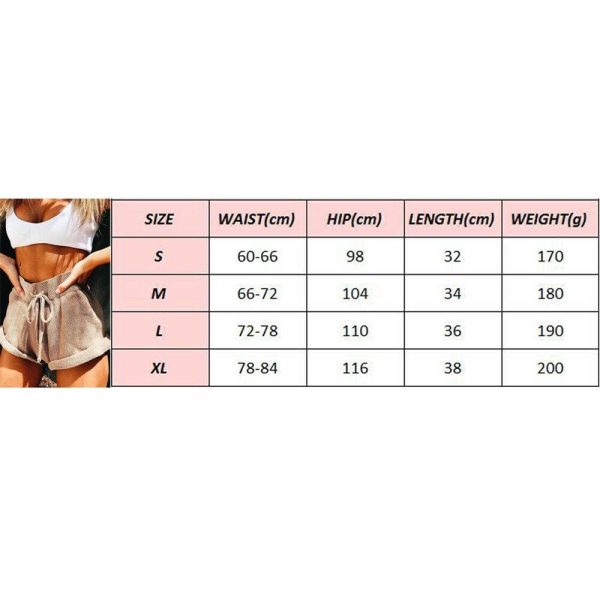 The Best Women Hot Shorts Summer Solid Casual Loose Shorts Bow Beach High Waist Mini Stretch Slim Tight Short Trousers New Online - Takalr