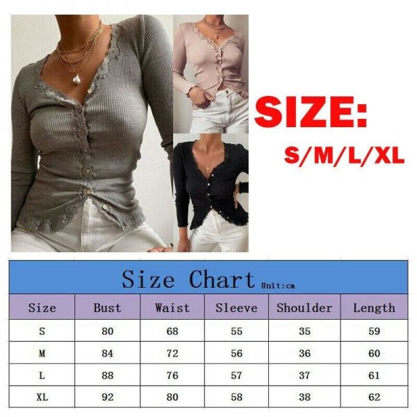 The Best Women Knitted Wrap V Neck Long Sleeve Jumper Crop Top Blouse Fashion Ladies Casual Slim Fit Knitwear Tops Online - Takalr